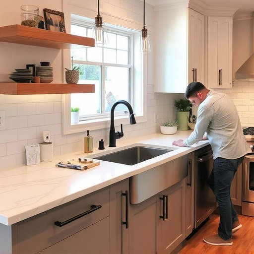 countertop install