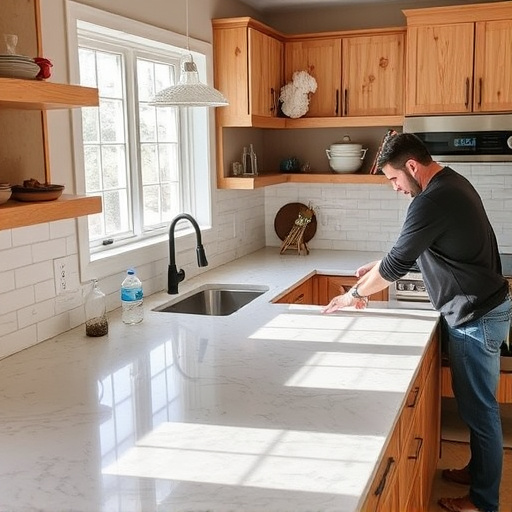 countertop install