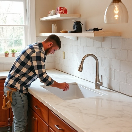 countertop install
