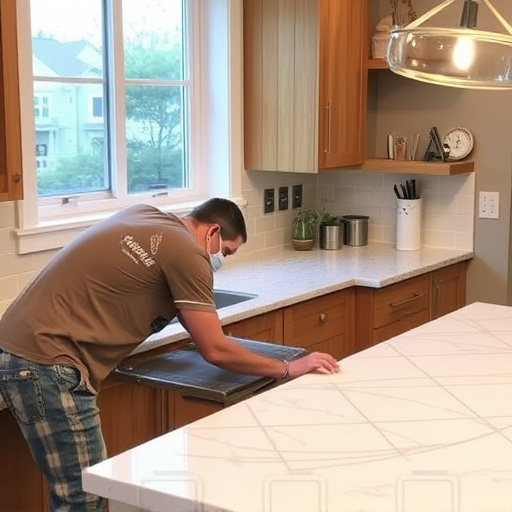 countertop install