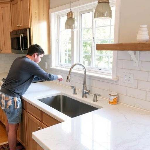 countertop install
