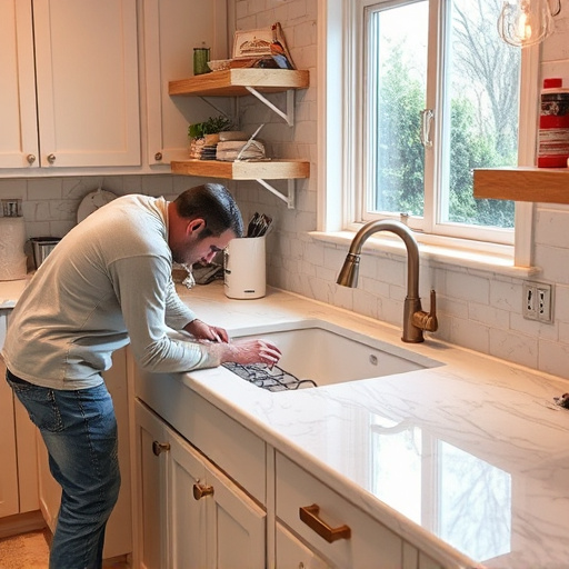 countertop install