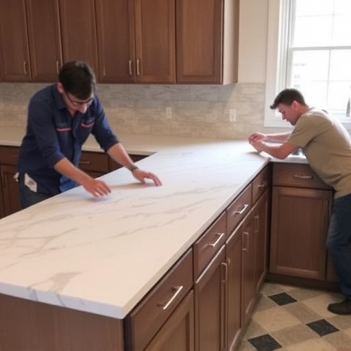 countertop install