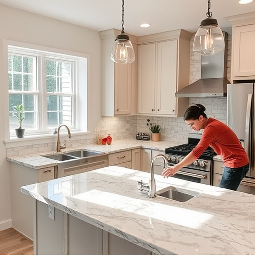 countertop install
