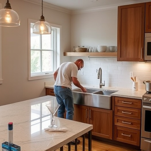 countertop install