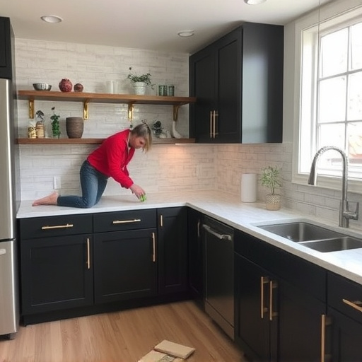 countertop install