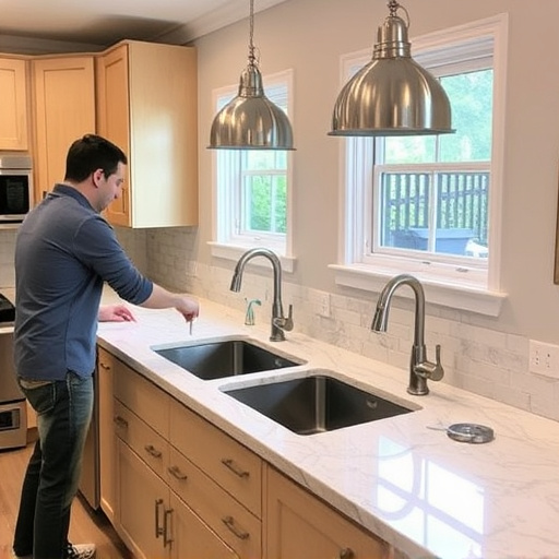 countertop install
