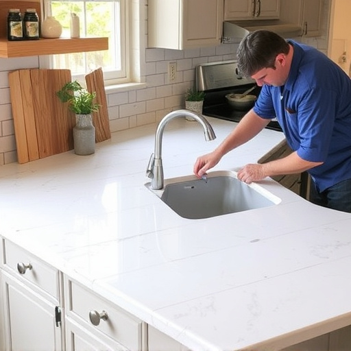countertop install