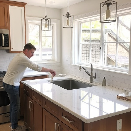 countertop install