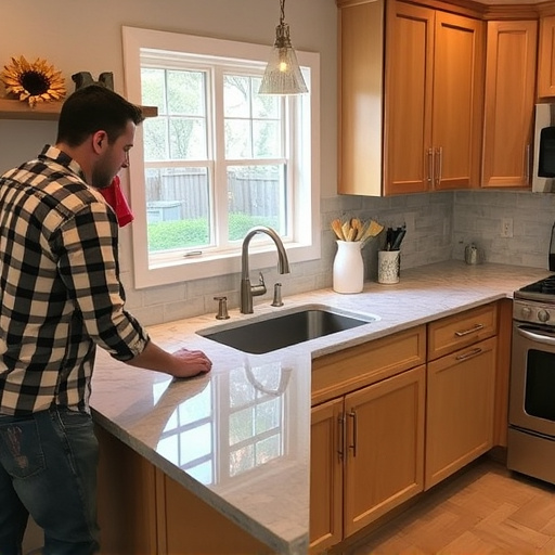countertop install