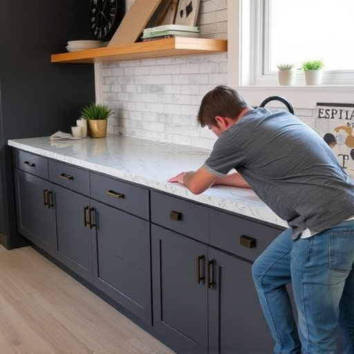 countertop install