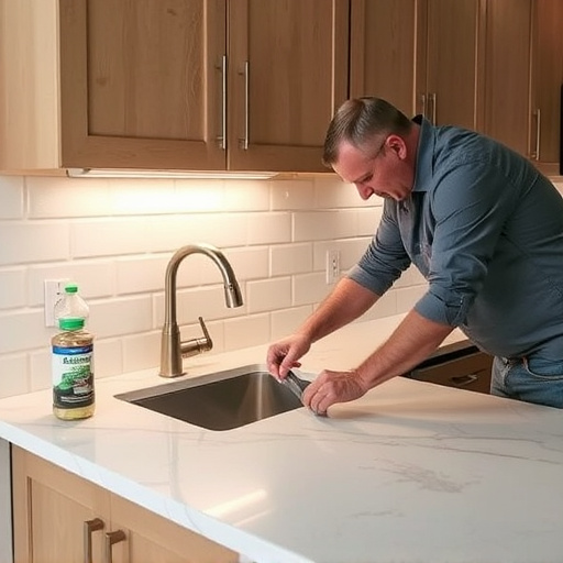 countertop install