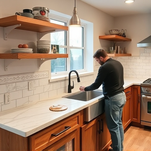 countertop install