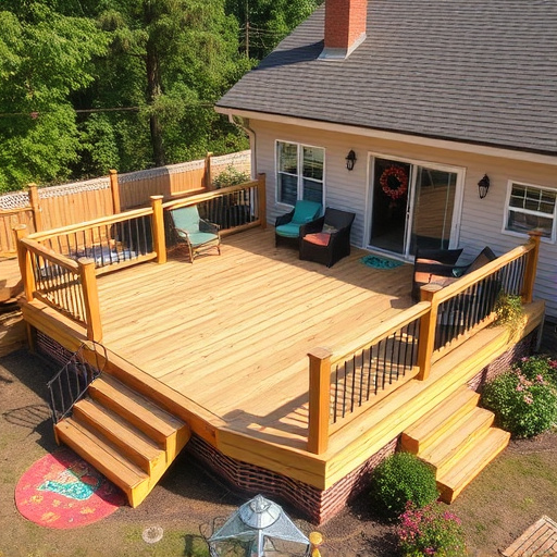 Design a Ground Level Deck That Compliments Your Home’s Style