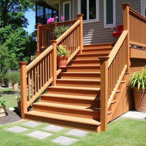 deck stairs