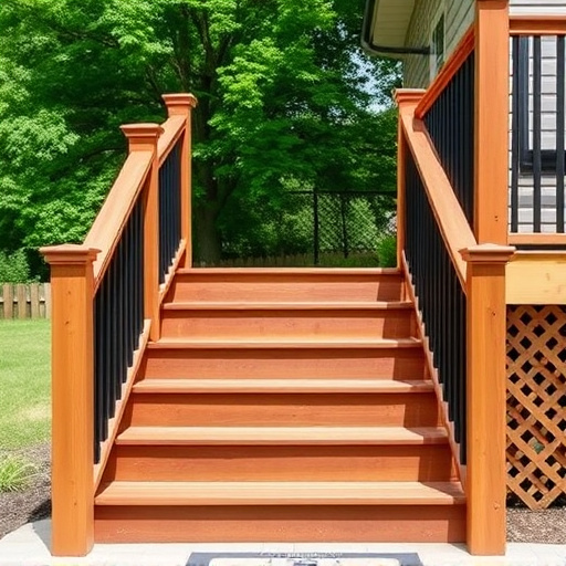 deck stairs
