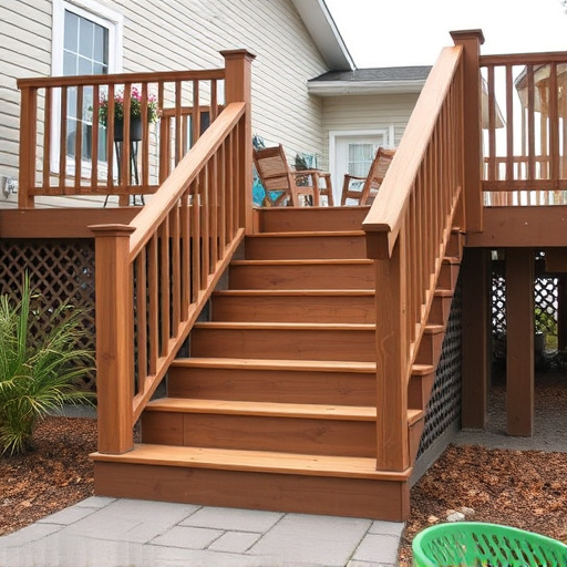 deck stairs