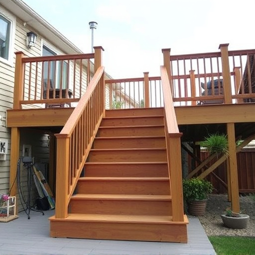 deck stairs
