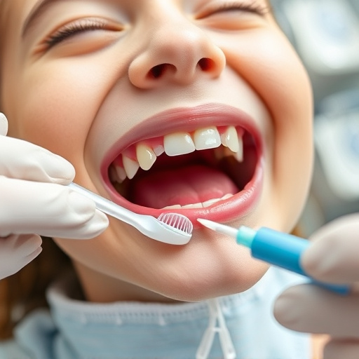 dental fluoride treatment