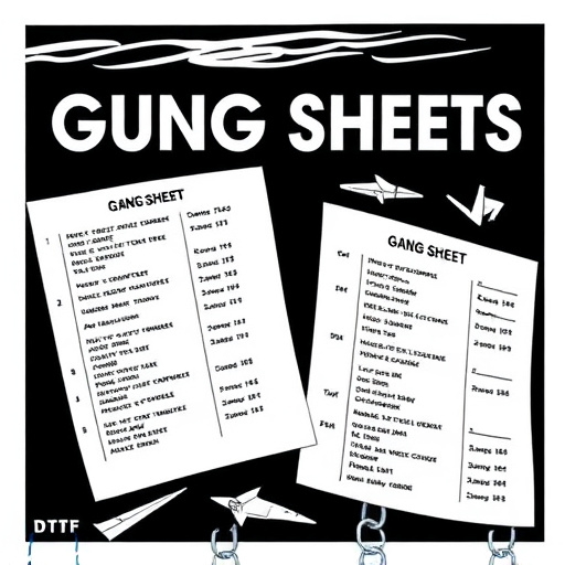 DTF gang sheets