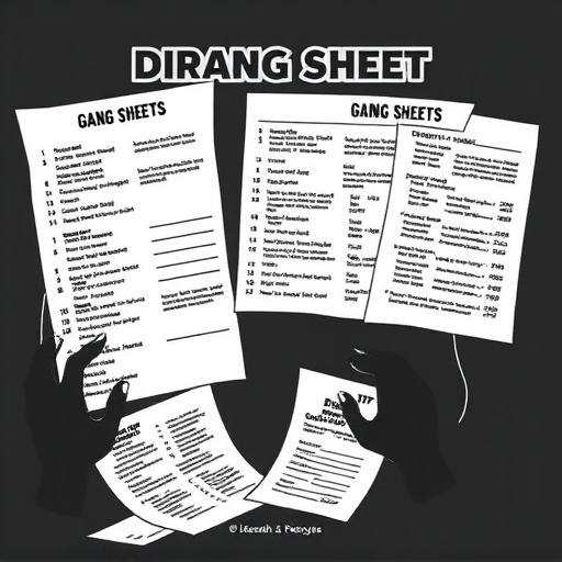 DTF gang sheets