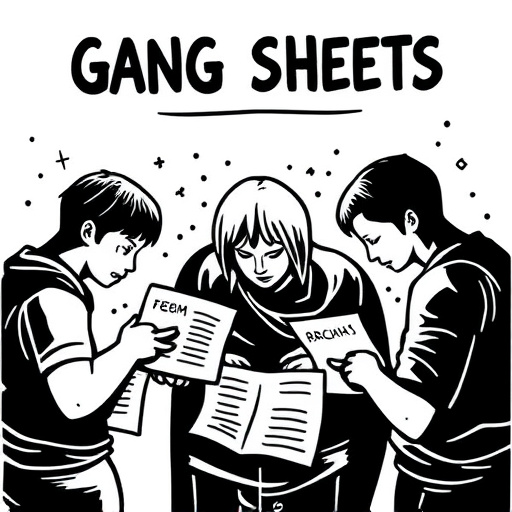 DTF gang sheets