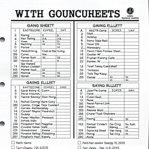 DTF gang sheets