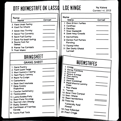 DTF gang sheets