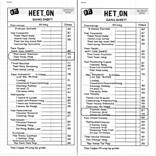 DTF gang sheets
