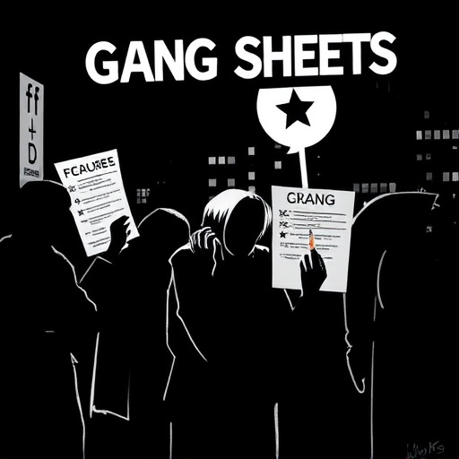DTF gang sheets