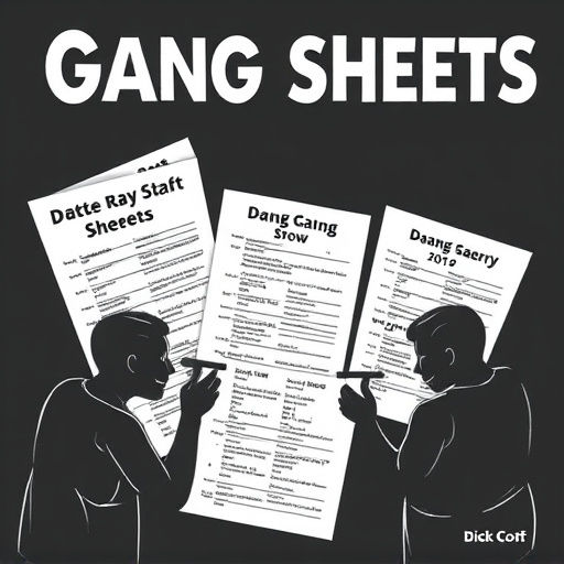 DTF gang sheets