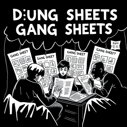 DTF gang sheets
