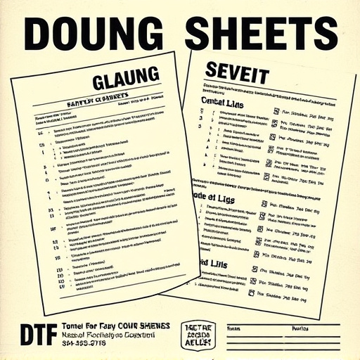 DTF gang sheets