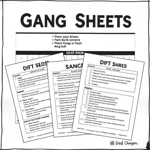 DTF gang sheets
