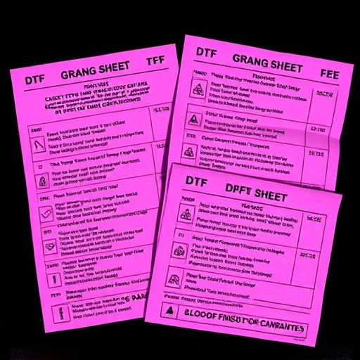 DTF gang sheets