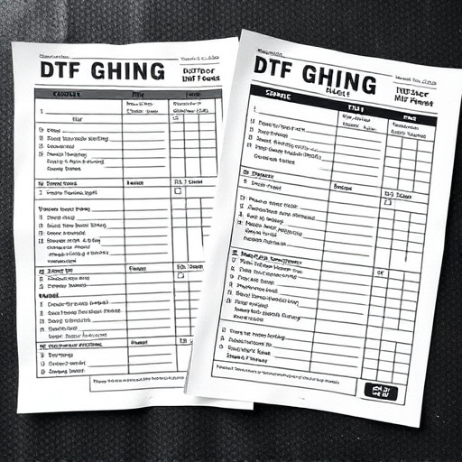 DTF gang sheets