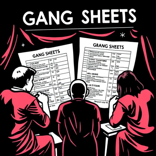 DTF gang sheets