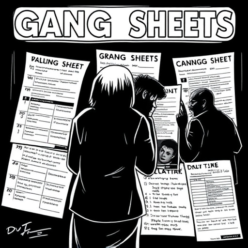DTF gang sheets