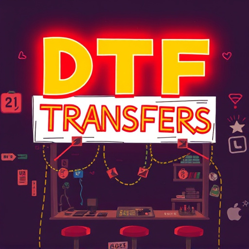 DTF transfers