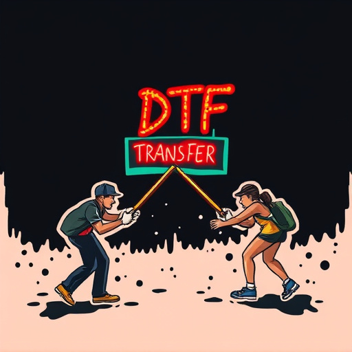 DTF transfers