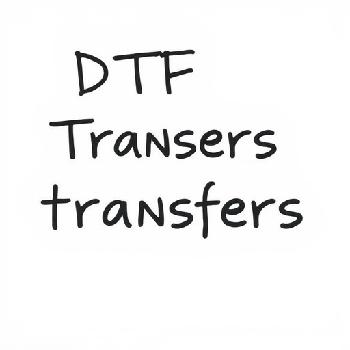 DTF transfers
