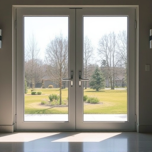 glass doors