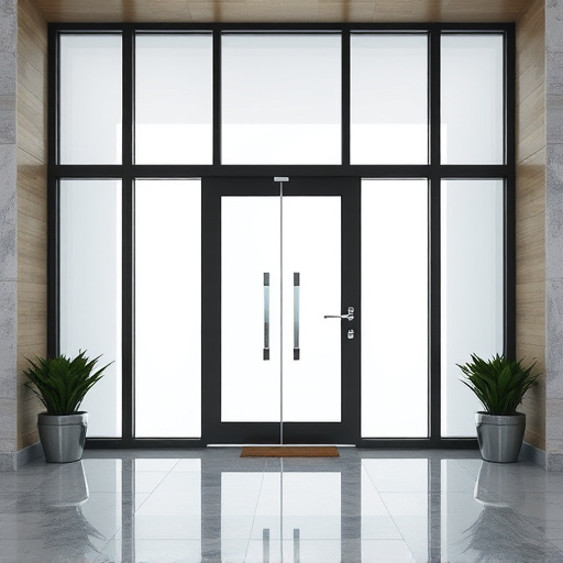 glass doors