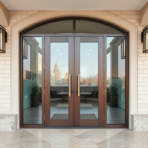 glass doors