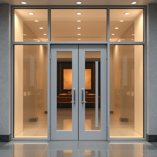 glass doors