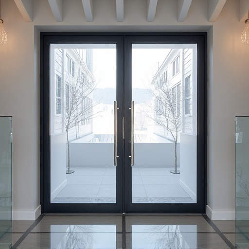 glass doors