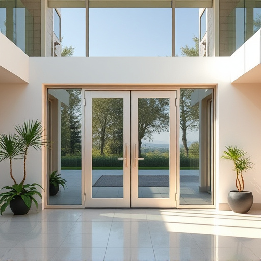 glass doors
