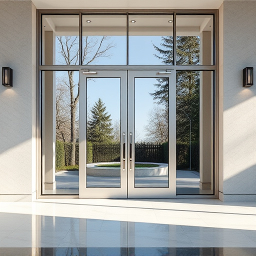glass doors