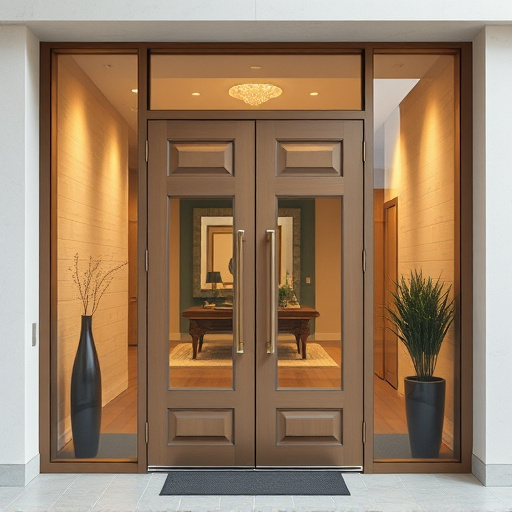 glass doors