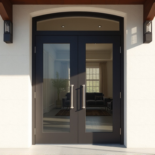 glass doors